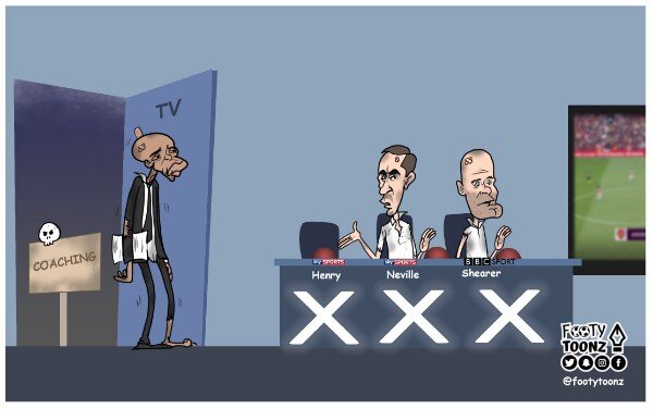 Анри, после неудачи на тренерском поприще, возвращается на ТВ