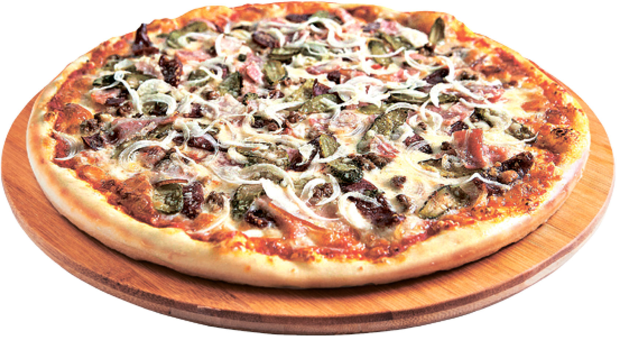 Пицца с мясом – наверное, это вторая по популярности пицца, после пиццы с сыром. Сама по себе пицца уже подразумевает наличие в своем составе сыра, а колбасу, сосиски, ветчину и т.д. можно отнести к мясным изделиям, поэтому можно даже утверждать, что пицца с мясом это самая популярная пицца. Остальные рецепты пиццы с мясом и грибами, мясом и кукурузой, огурцами, оливками, сосисками и т.д. можно найти здесь. На самом деле, в этом рецепте пиццы можно использовать абсолютно любое, готовое к употреблению, мясо или мясное изделие, главное, это его тонко нарезать и понять, соленое оно или нет, чтобы не "промазать" с солью.