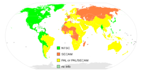 PAL, SECAM, NTSC- системы аналогового цветного телевидения.