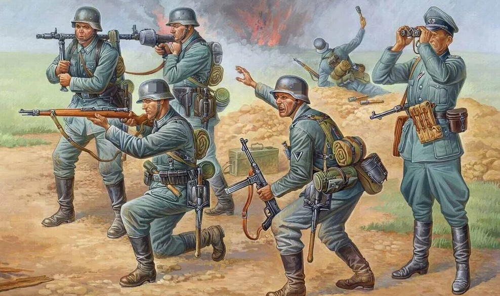 Немецкая пехота времен Второй мировой войны