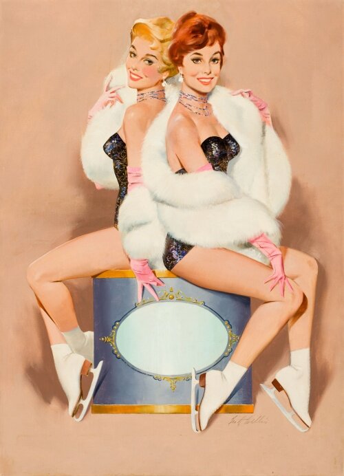 Pin-up by Fritz Willis