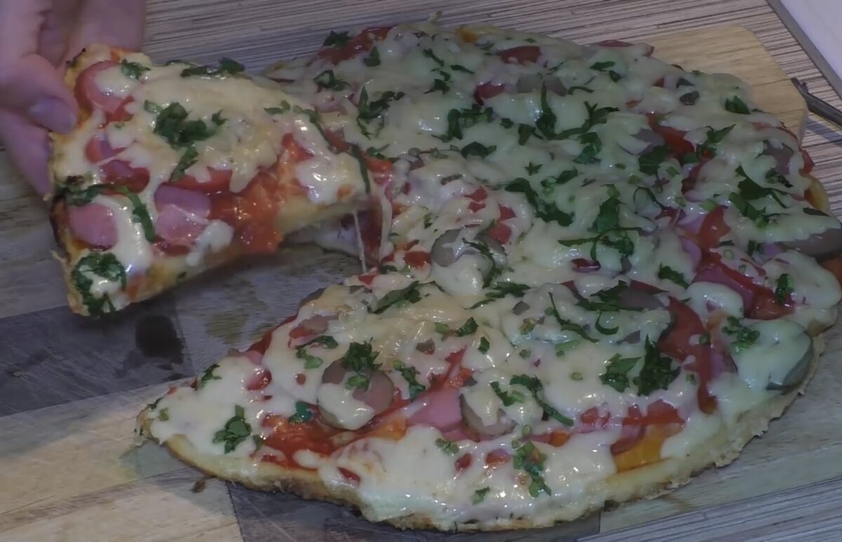 быстрая пицца без яиц в духовке фото 89