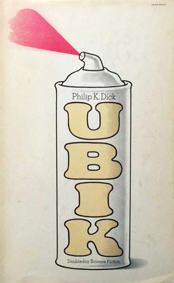 Обложка первого издания романа "Убик", 1969 год