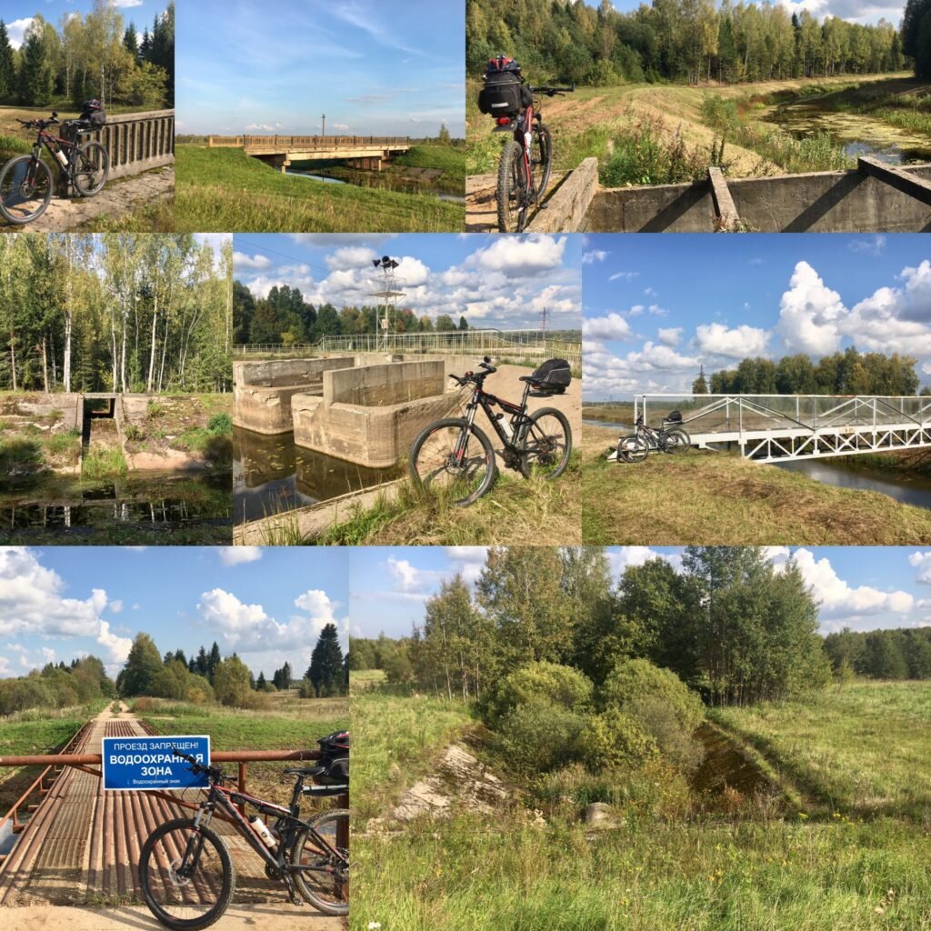 Искусственные сооружения на канале Волга-Уводь