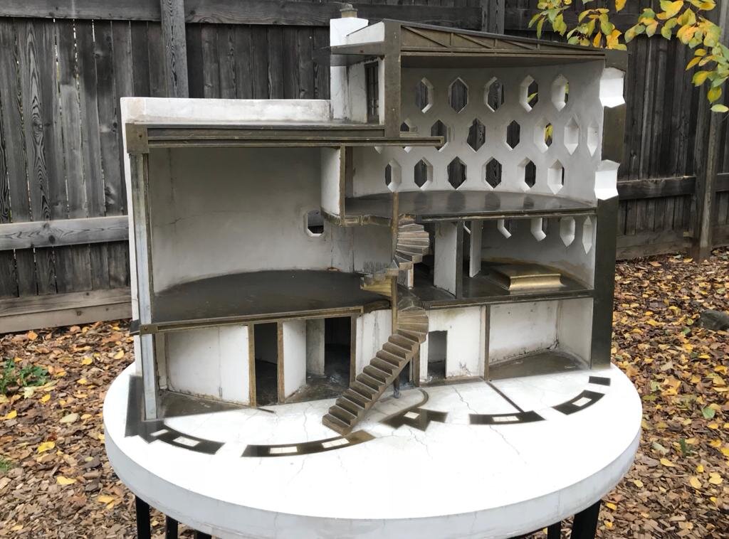 Макет дома Мельниковых