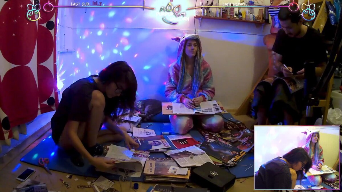 Коллажная туса