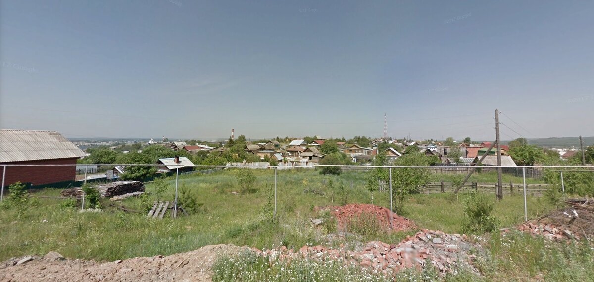 З.у. №1. Фото участка из Google Карты обзор 360