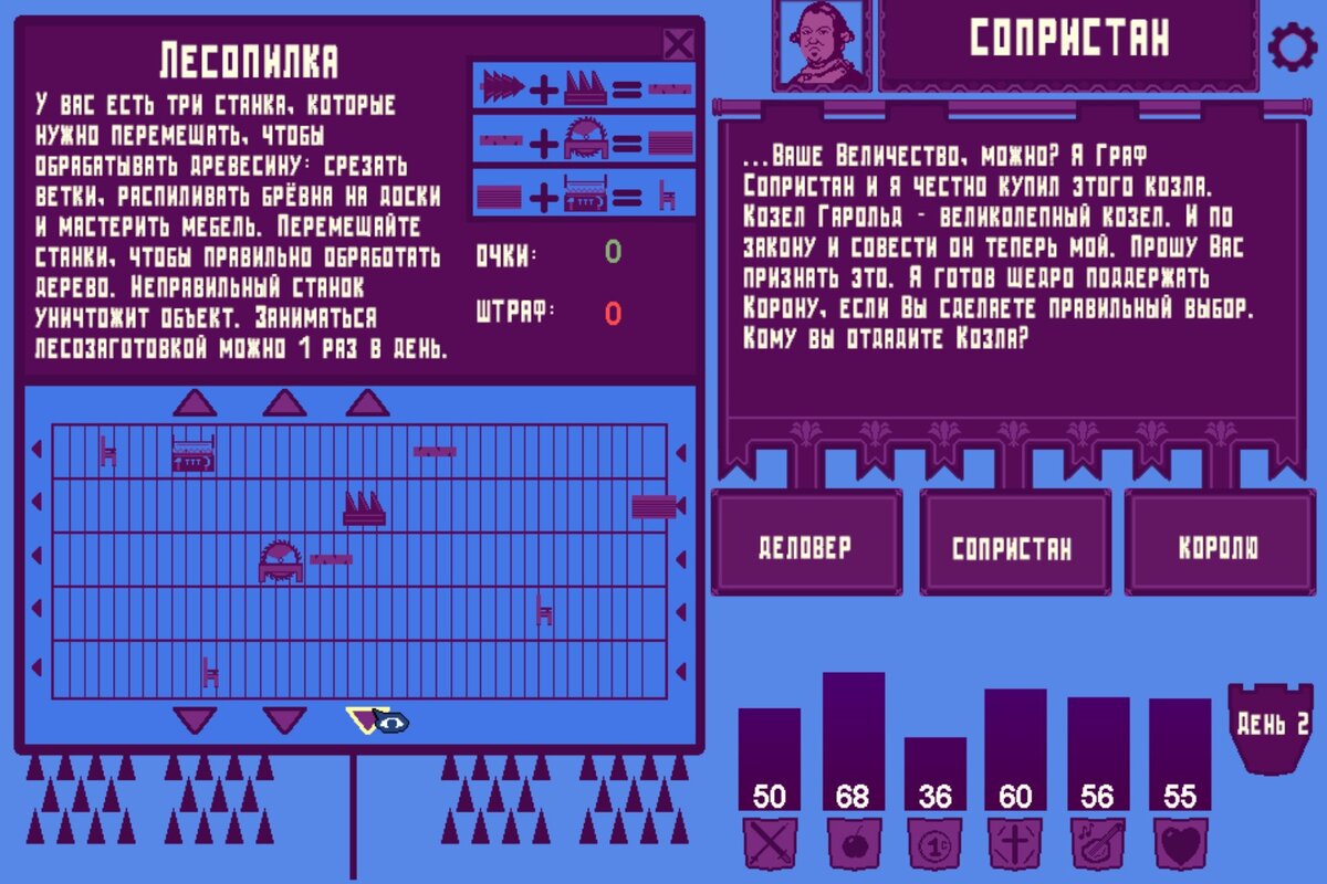 Кому как не королю, решать такие глупости ради поддержки влиятельного лорда! 