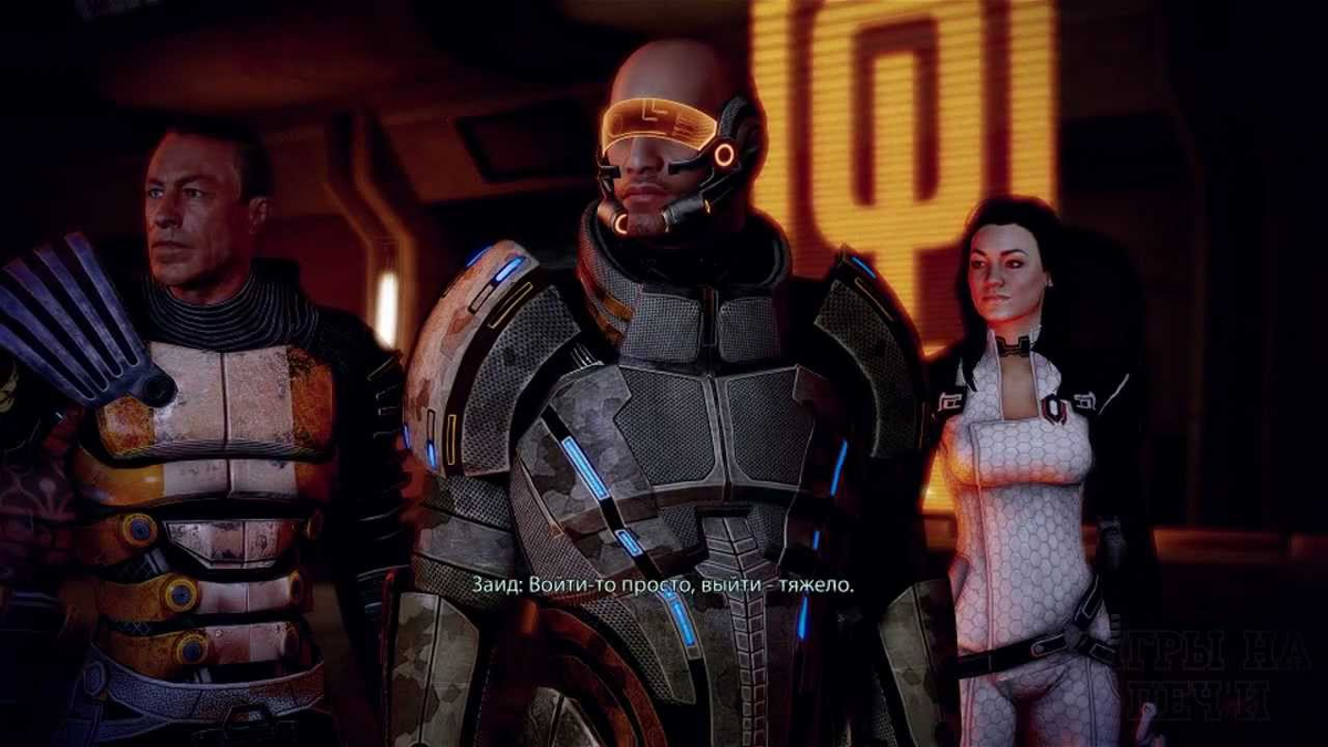 Кадр из игры "Mass Effect 2".