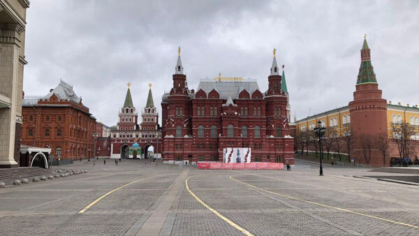 Москва на самоизоляции. Автор: t.me/vladivostok1978