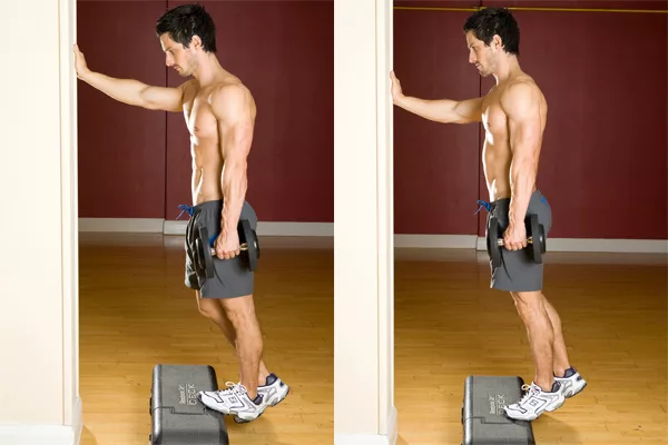 Single Leg Calf raises