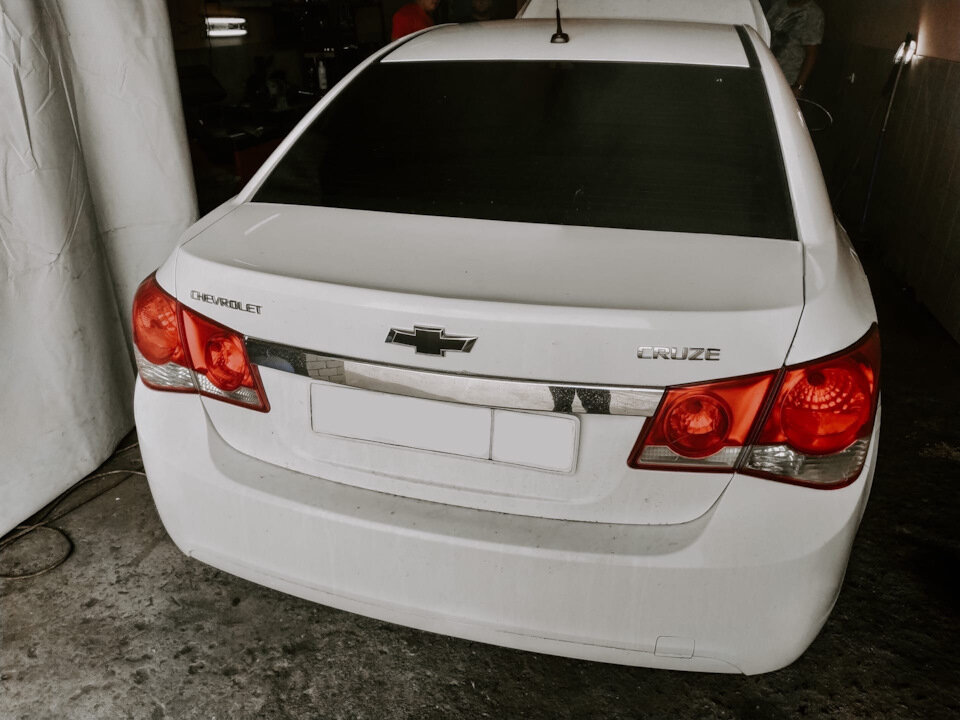 
Удаление катализатора на Шевроле Круз
