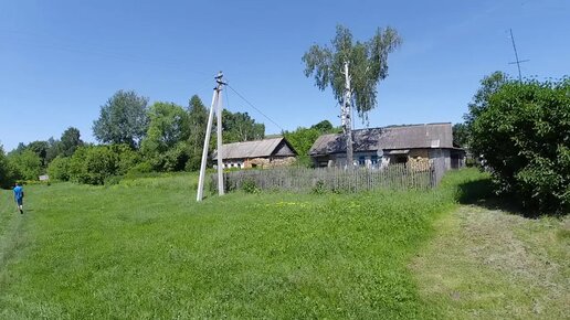 Баня в деревне. Показываю, как она выглядит внутри