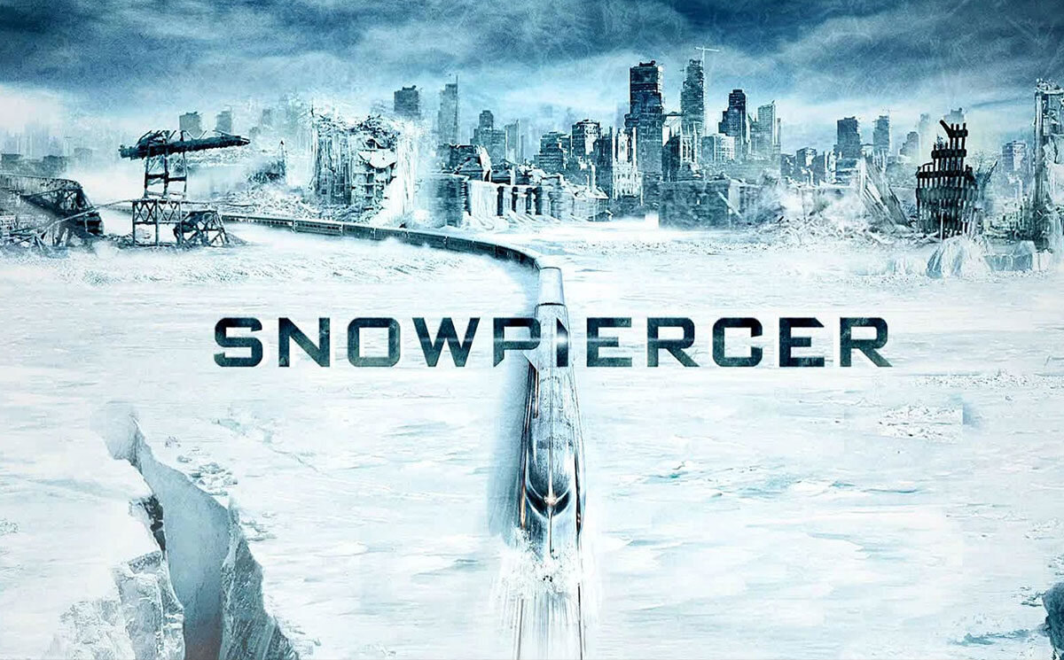 Постер к сериалу "Сквозь снег"