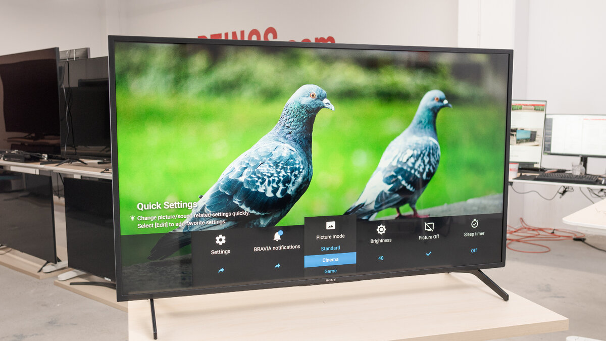IPS-телевизор Sony X800H. Листайте вправо