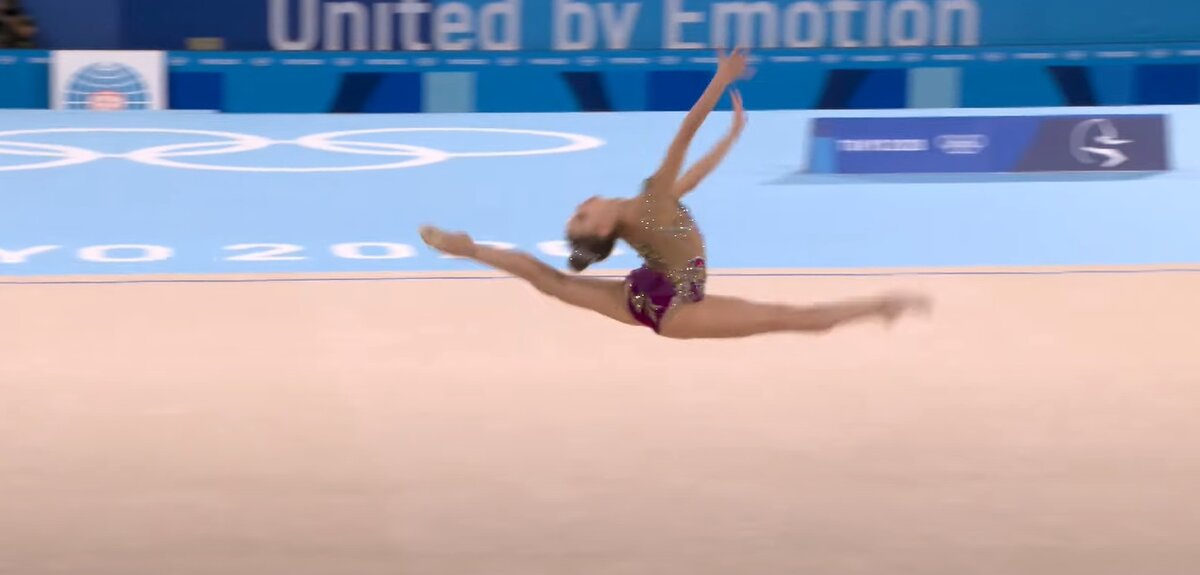 Такие прыжки и растяжка только у россиянок 