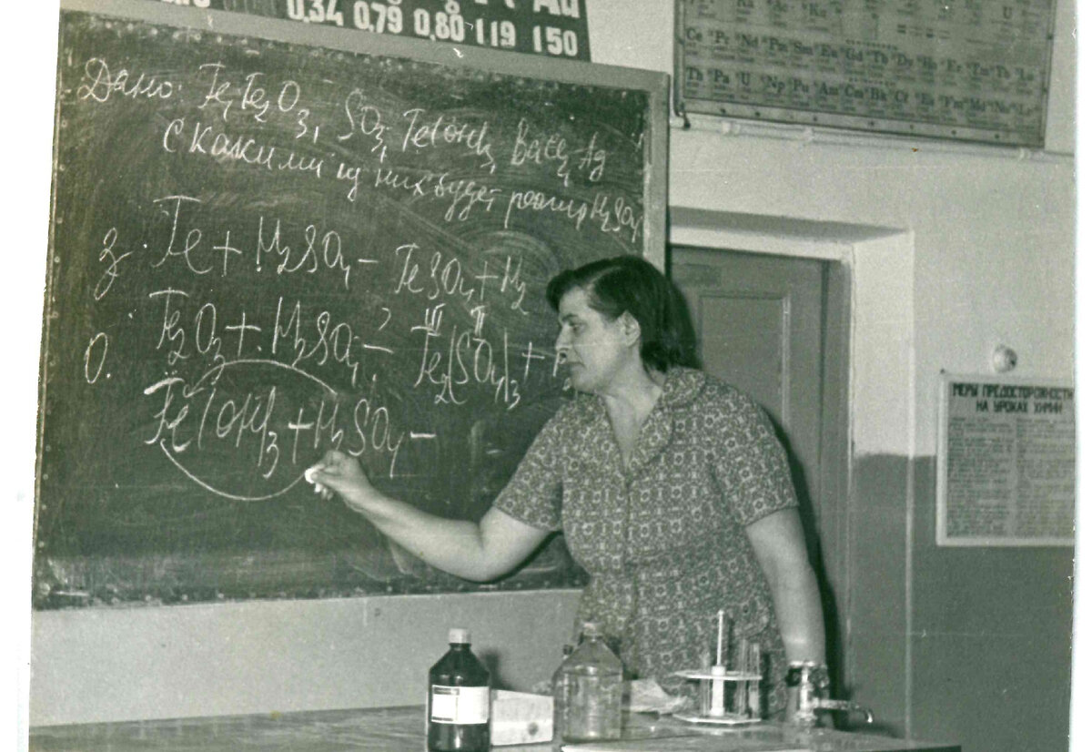 Учитель в советское время
