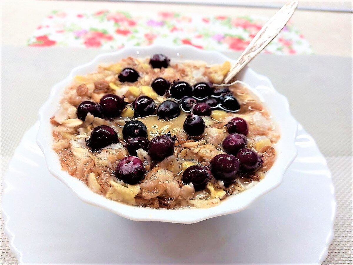 Photo by the author. Cereal porridge.
