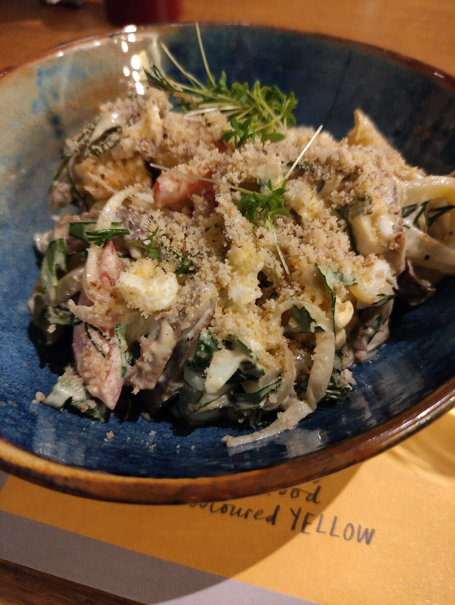 Салат с языком и грибами, пошаговый рецепт на ккал, фото, ингредиенты - Стелла
