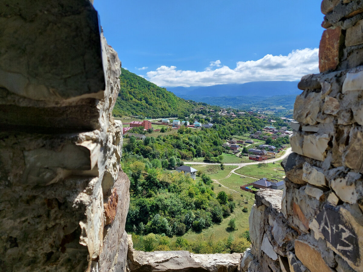 Горное ущелье Чечня