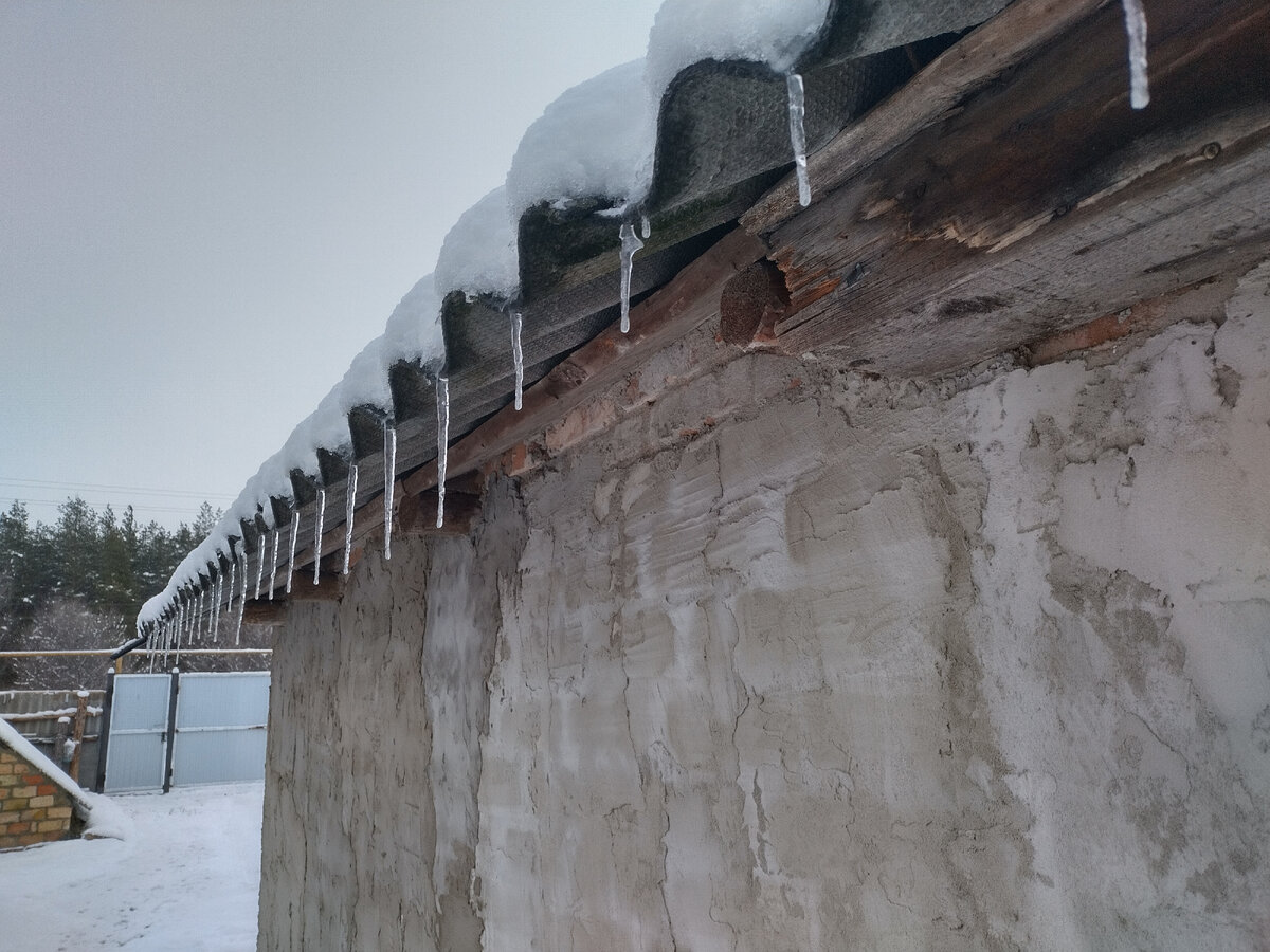 Это крыша гаража