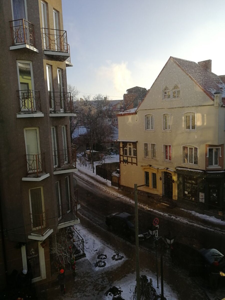 Вид из окна отеля