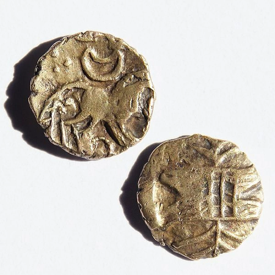 Монеты иценов времен римского завоевания