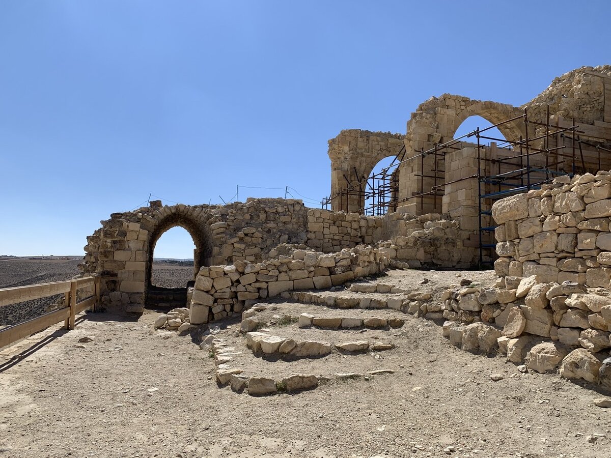 Замок крестоносцев Шобак. Фото автора 