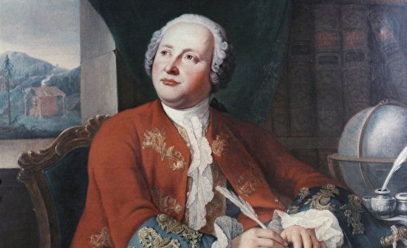 Копия единственного прижизненного портрета Ломоносова работы Георга фон Преннера
