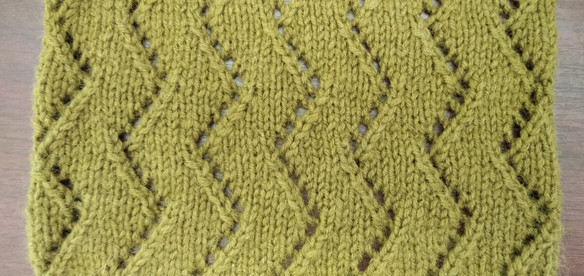 Лицевая сторона узора