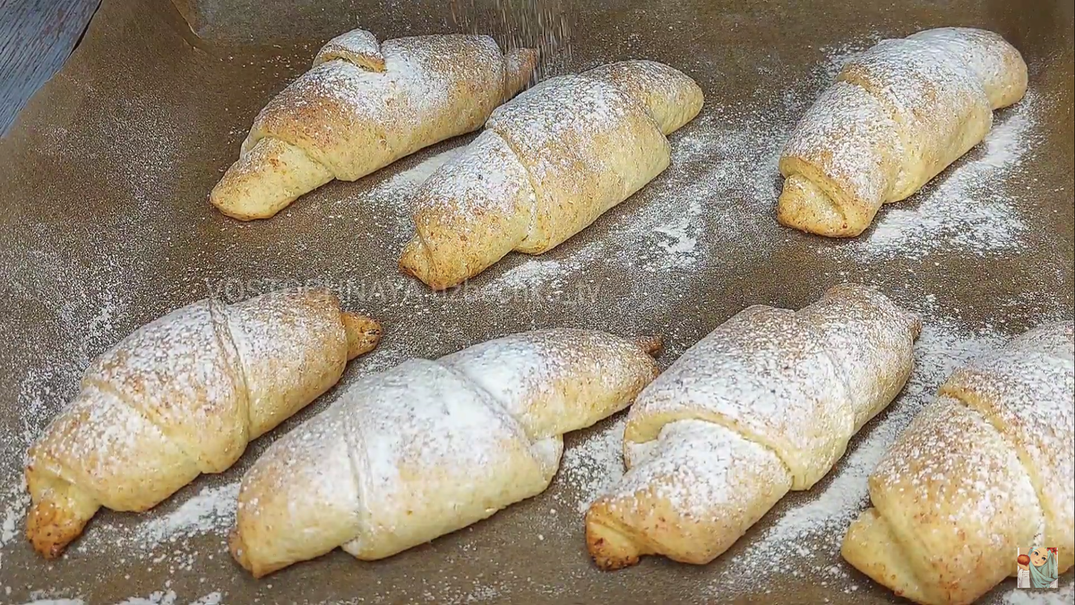 Круассан из творожного теста! Пышные и сладкие круассаны с творогом🥐 |  VOSTOCHNAYA_UZBECHKA_TV | Дзен