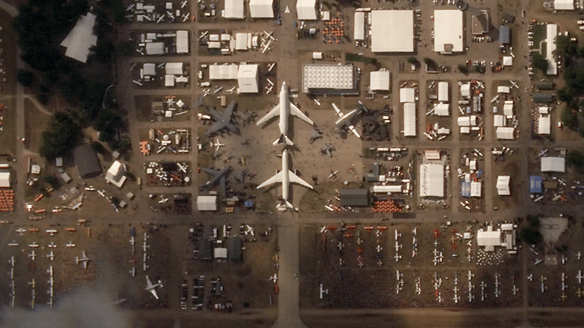    EAA AirVenture Oshkosh 2023 / © Planet Labs