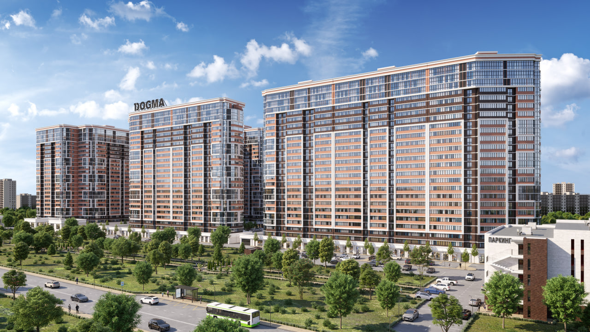 Жилой комплекс "Рекорд" от строительной компании DOGMA