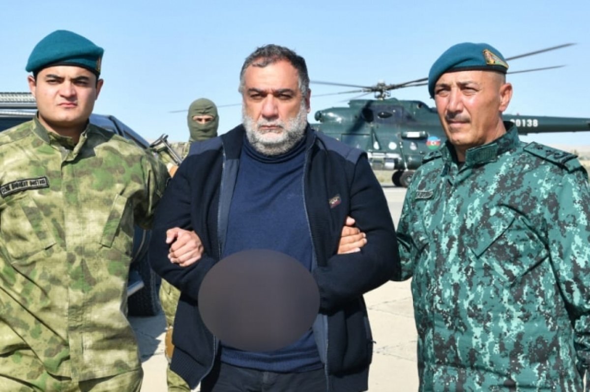    Азербайджанская погранслужба опубликовала фотографию задержанного Варданяна