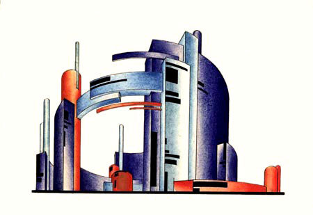 One of Architectural Fantasies