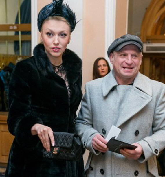 Полякова с мужем Вадимом