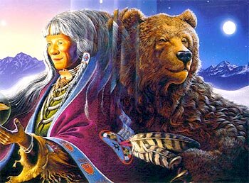 Перевоплощение шамана в зверя у народов Сибири называется «ие-кыла». Оно тщательно скрывается от всех.