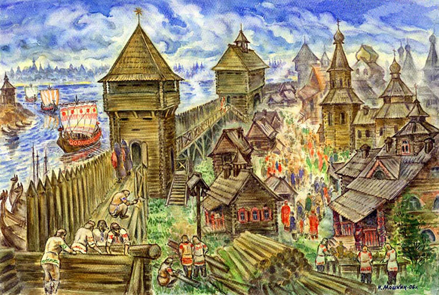 Как выглядели города в Древней Руси? | Русь потаенная | Дзен