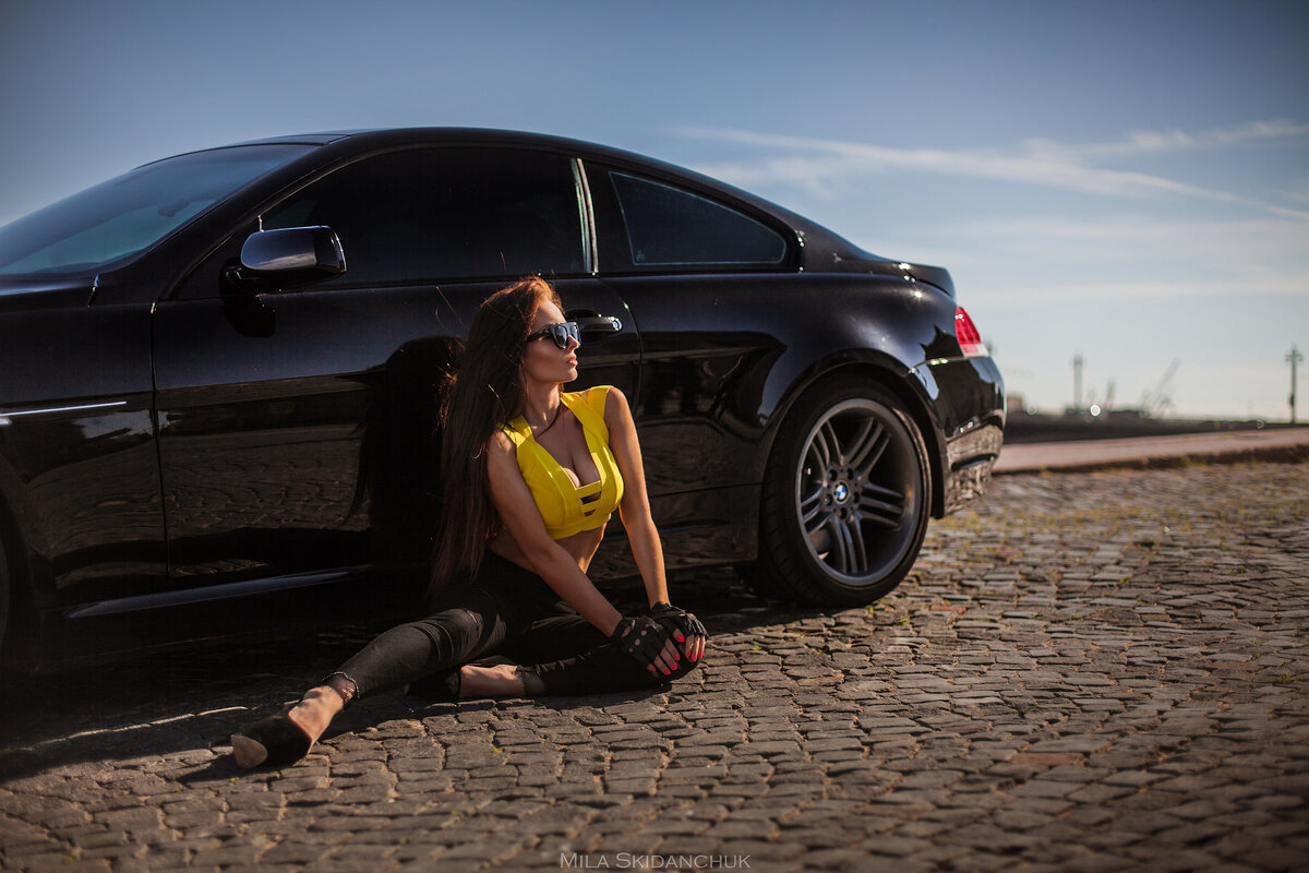 BMW e63 и Лера часть 1 | Girls & Cars | Дзен