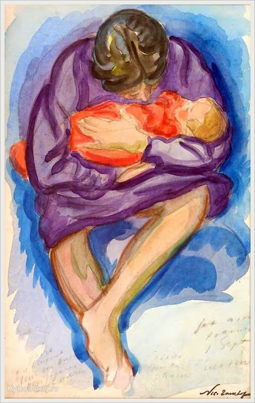 Николай Тарханов "Мать и дитя"