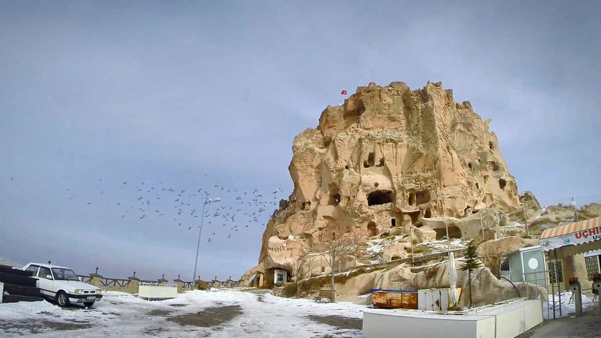 Каппадокия Турция зимой