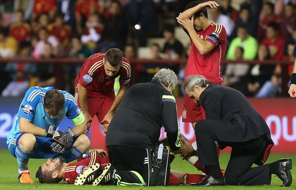 Травма Санти Касорлы