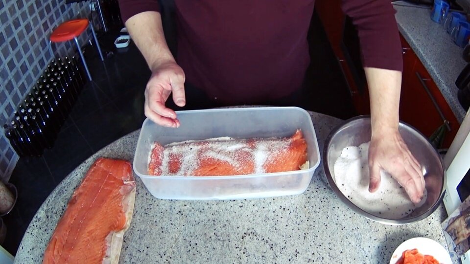 Соление рыбы