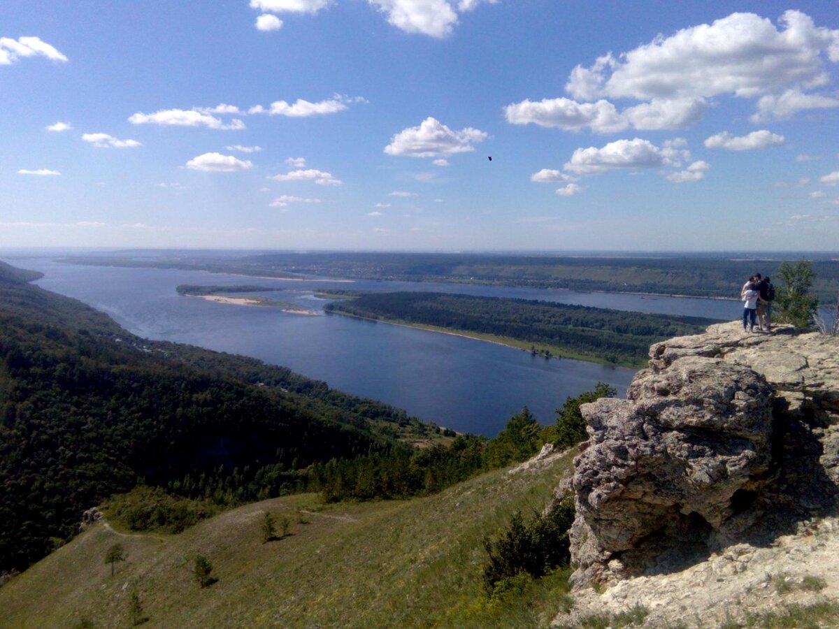 Стрельная гора-самая высокая точка Жигулевских гор
