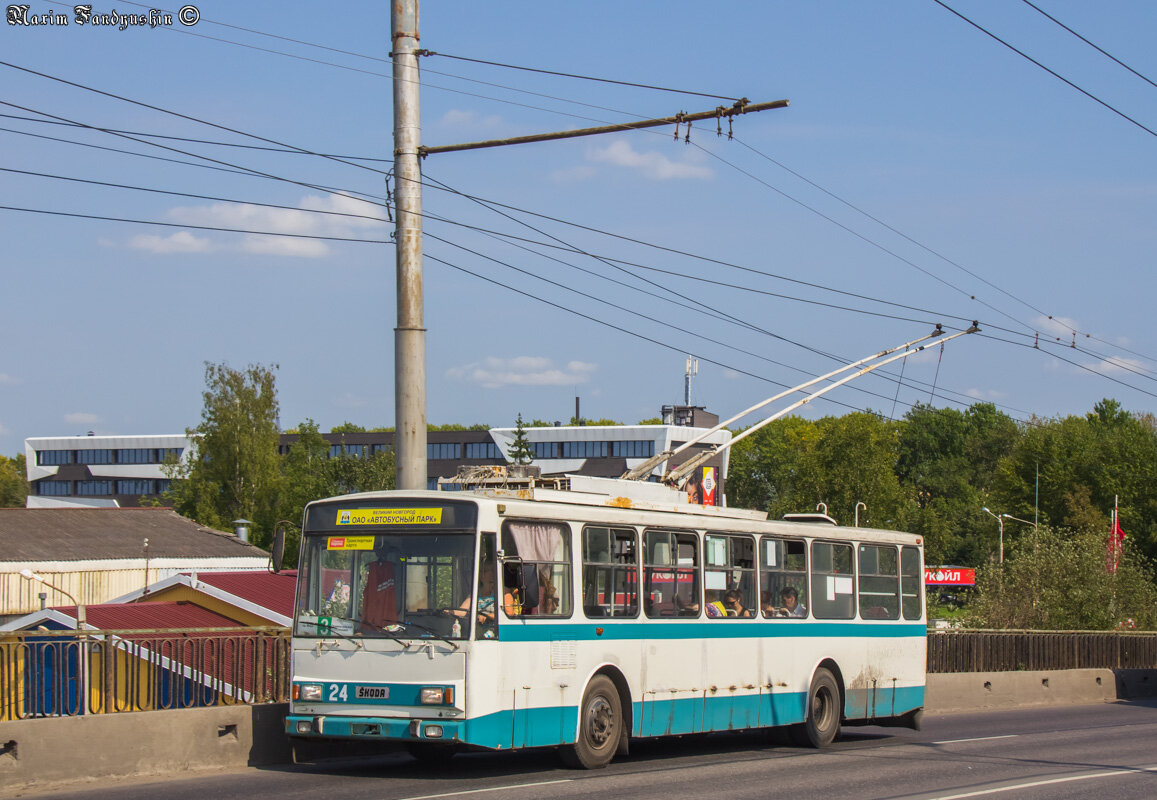 Škoda 14TrM на маршруте 3. Проспект Александра Корсунова. Фотограф: Максим Фандюшин