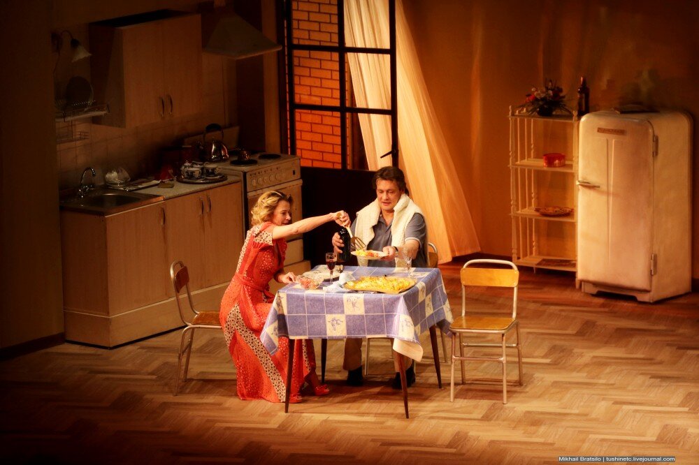 Марина - Юлия Высоцкая, Иван - Александр Домогаров

