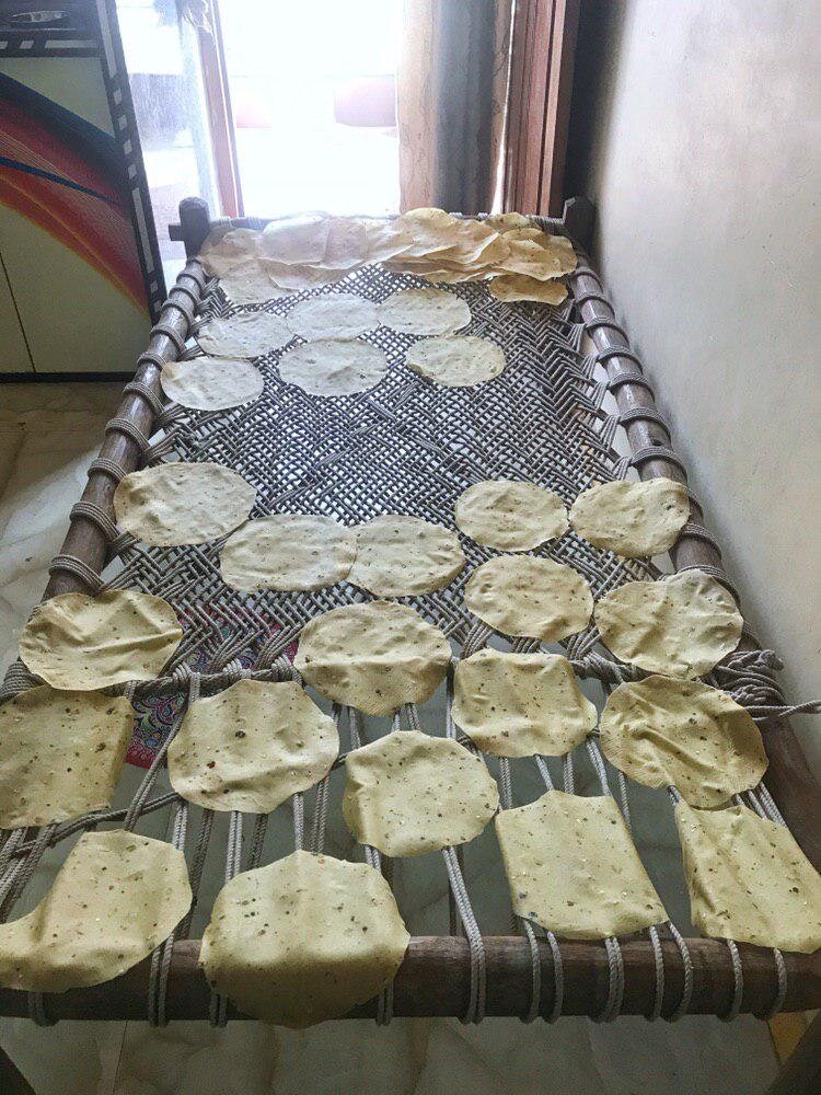 так папад сушится