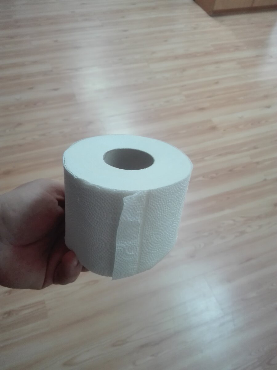 Стандартная туалетная бумага 19 м намотки