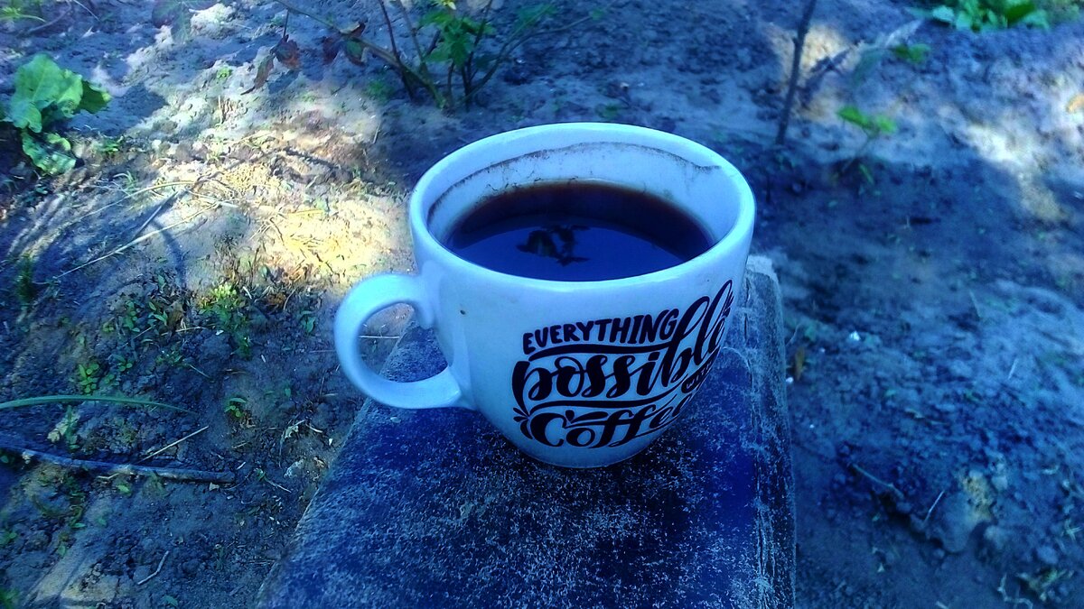 Как приятно вечером выпить кофейку после тяжелого рабочего дня, и просто наблюдать...