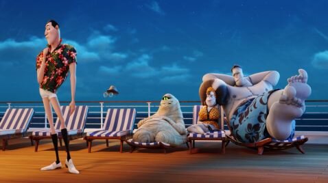 Мультфильм "Монстры на каникулах 3: Море зовёт" (Премьера: 12 июля 2018)